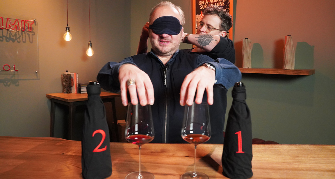 Blindprobe Extrem: Rosé- oder Rotwein?